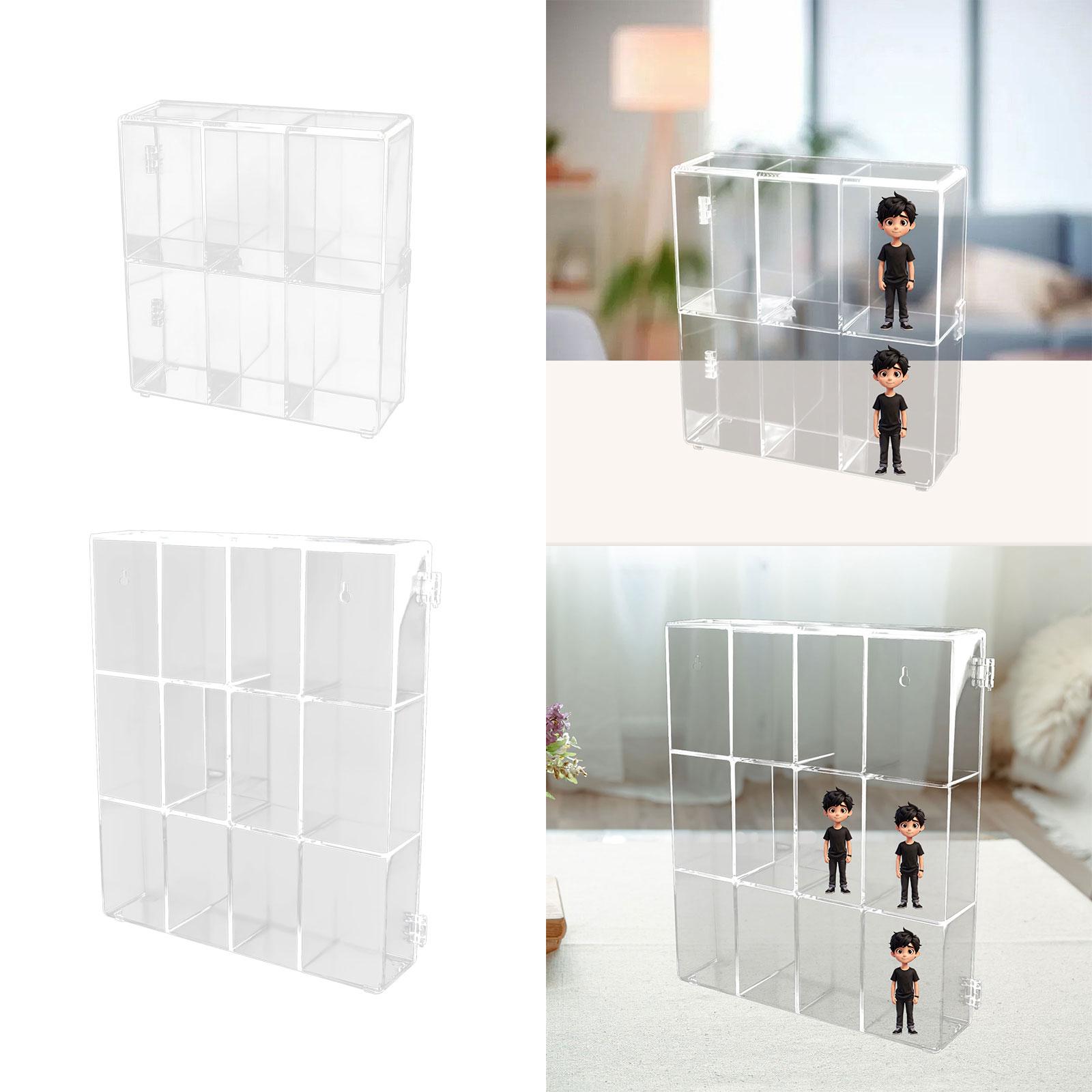 Action Figure Stand - رف عرض لشخصيات الأكشن، صندوق عرض،