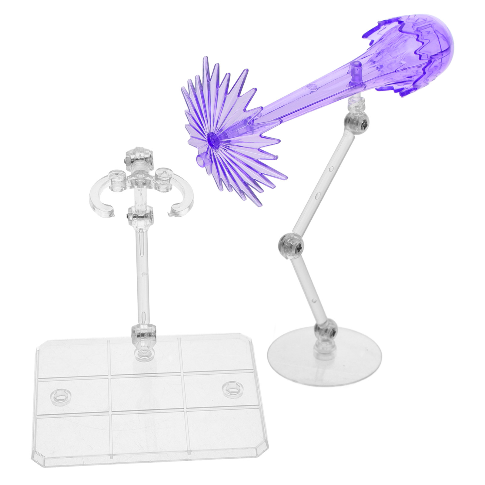قطعتان من قواعد عرض مجسمات الأ - مراجعة Action Figure Stand وسعره