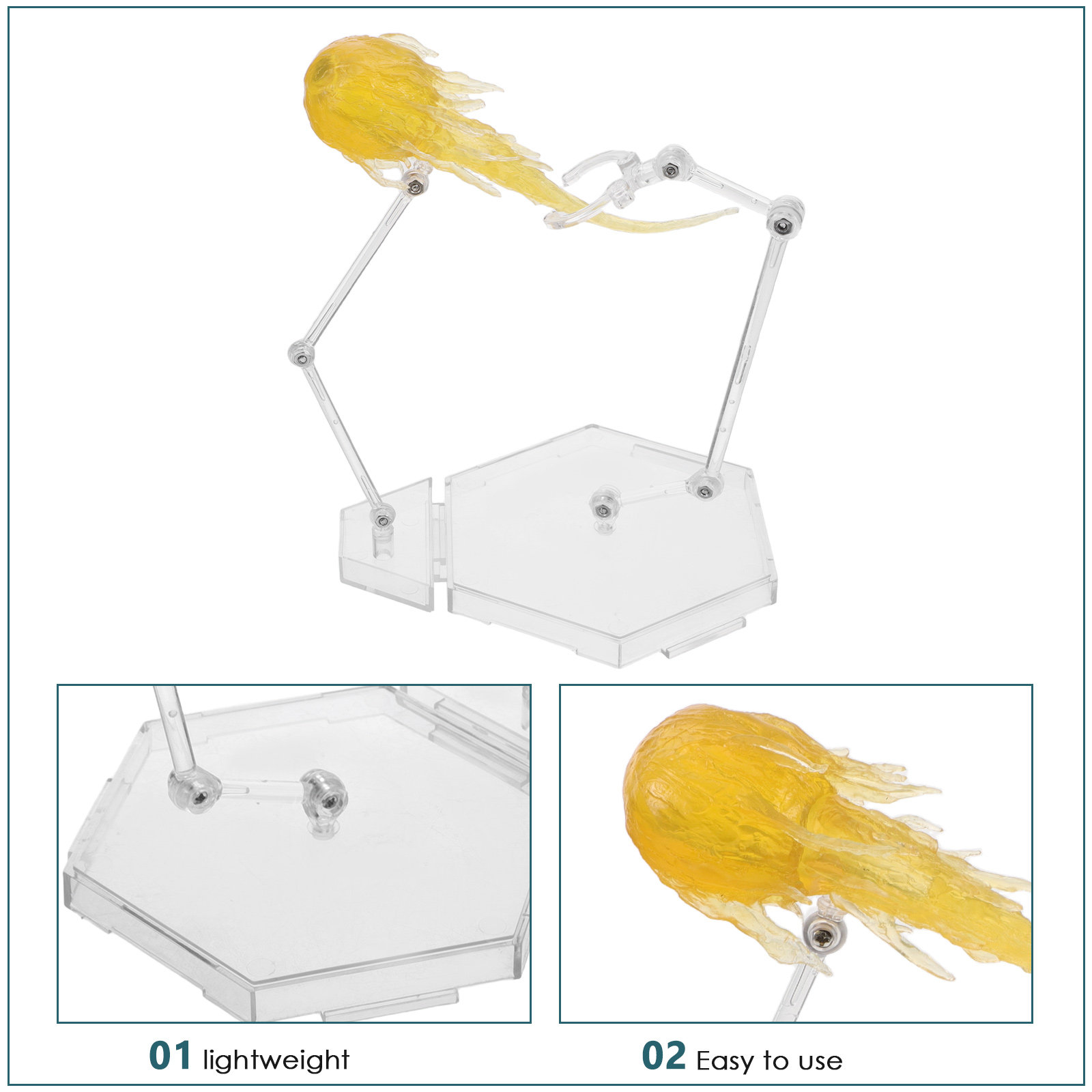 قاعدة حامل مجسمات قابلة للتعدي - مراجعة Action Figure Stand وسعره