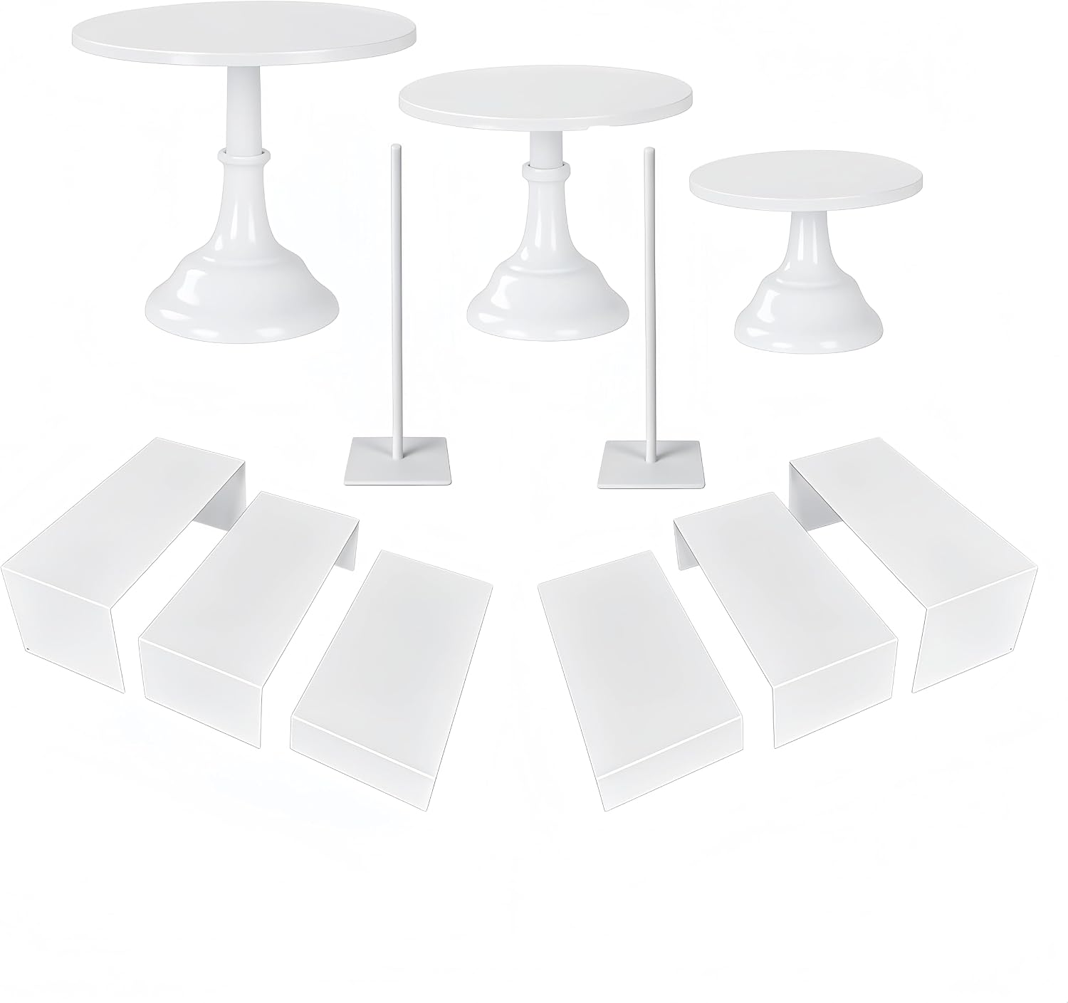 طقم عرض الحلويات المكون من 11  - مراجعة Display Risers Set وسعره