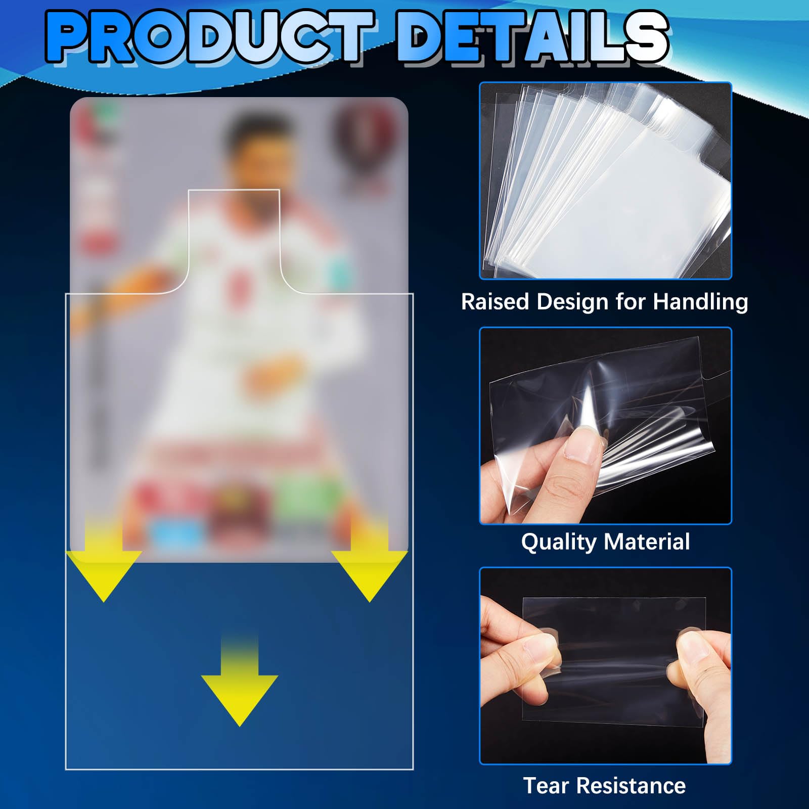 100-1000 قطعة، مقاس 65 × 90 مل - مراجعة Card Penny Sleeve وسعره