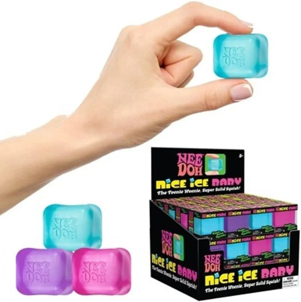 NeeDoh@ 2.5 سم/1 بوصة. مكعبات  - مراجعة Fidget Cube Original وسعره