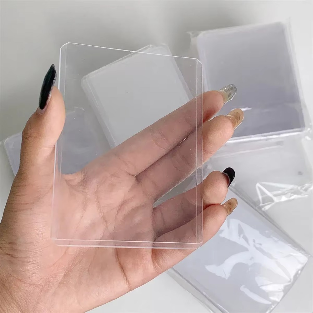 25-50 قطعة من أغطية البطاقات ا - مراجعة Card Penny Sleeve وسعره