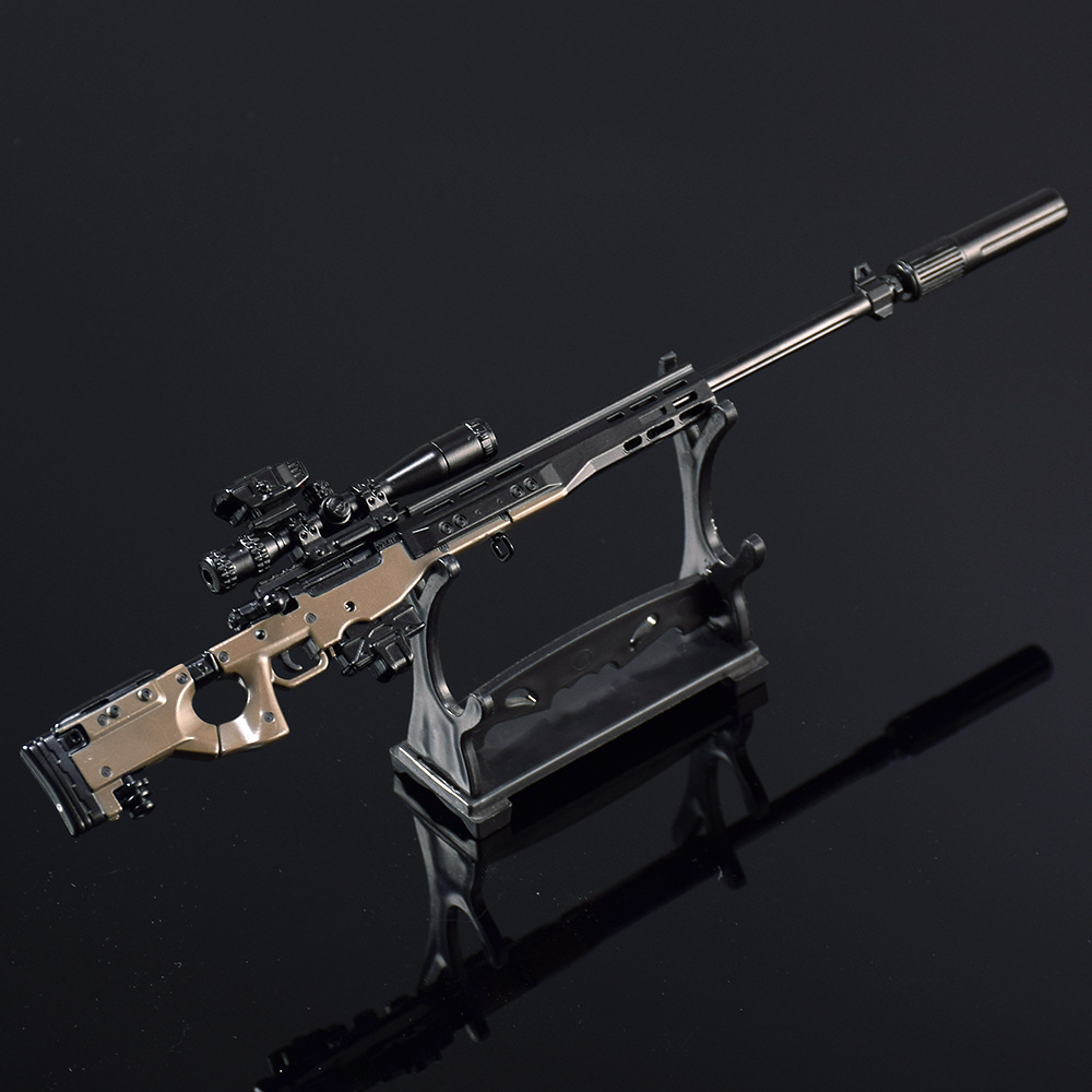 نموذج بندقية قناص AWM مصنوع من - مراجعة Action Figure Stand وسعره