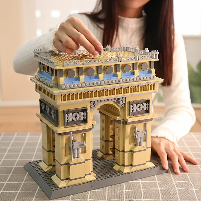قوس النصر الفرنسي اللبنات العا - مراجعة Lego Set Creator وسعره